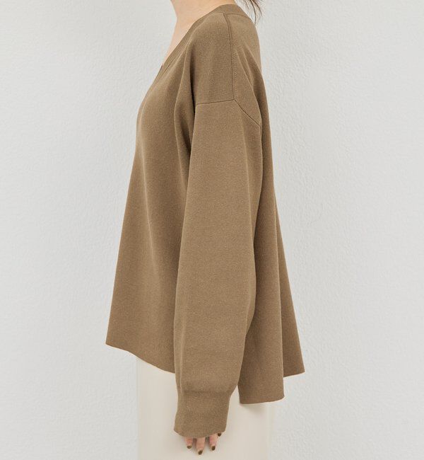  「【セットアップ対応】Vニット」|ニット・セーター|