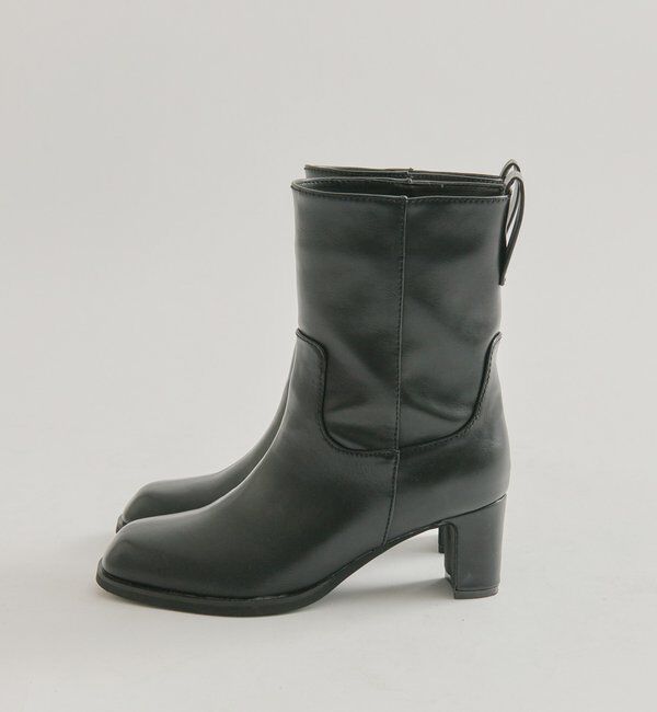  「ヒールミドルブーツ」|ロングブーツ|