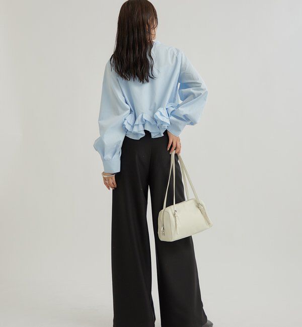  「ウェーブフリルブラウス」|シャツ・ブラウス|