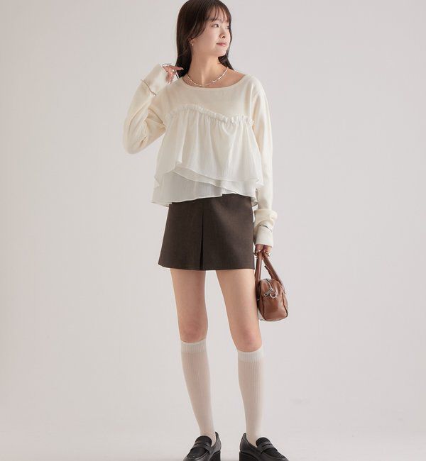  「ビスチェドッキングニット」|ニット・セーター|