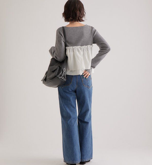  「ビスチェドッキングニット」|ニット・セーター|