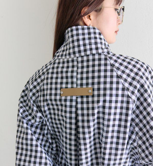  「スタンドカラーミドルトレンチ」|トレンチコート|