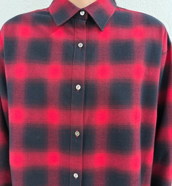  「ベーシックオンブレチェックシャツ」|シャツ・ブラウス|