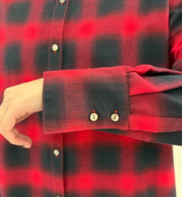  「ベーシックオンブレチェックシャツ」|シャツ・ブラウス|