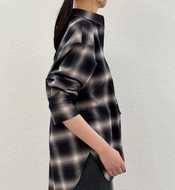  「ベーシックオンブレチェックシャツ」|シャツ・ブラウス|