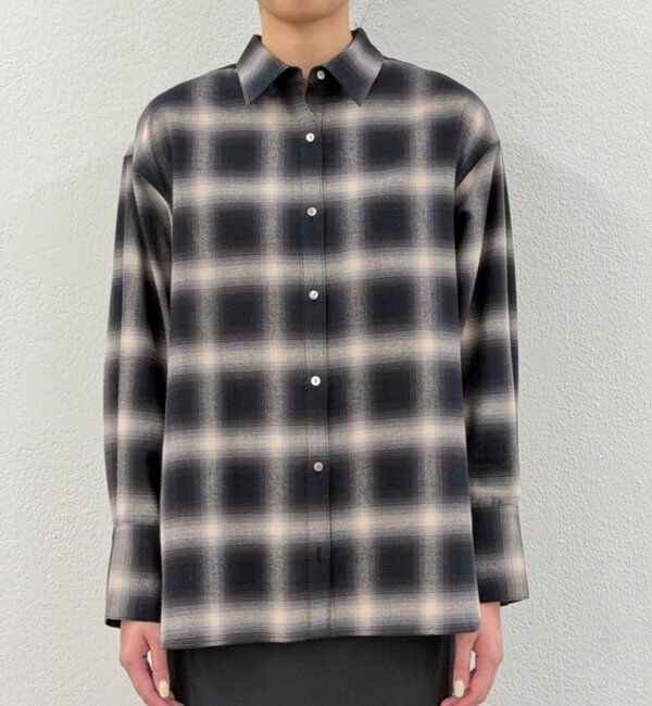  「ベーシックオンブレチェックシャツ」|シャツ・ブラウス|
