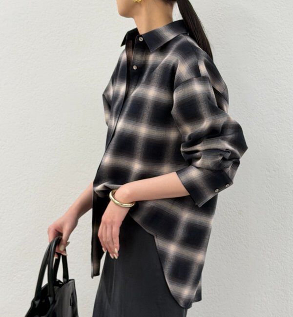  「ベーシックオンブレチェックシャツ」|シャツ・ブラウス|