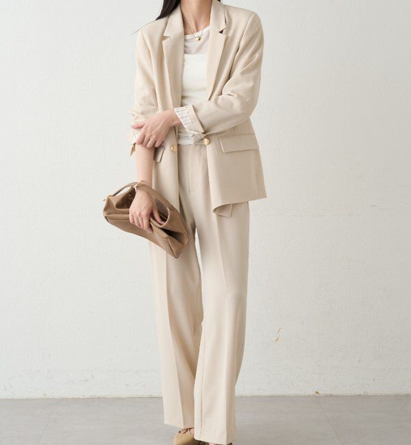  「BASICテーラードジャケット」|ベスト・ジレ|