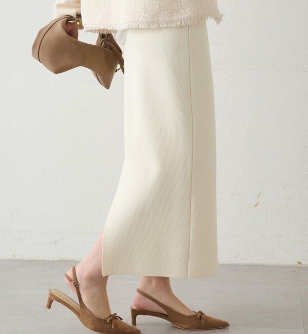  「スムースニットタイトスカート」|スカート|