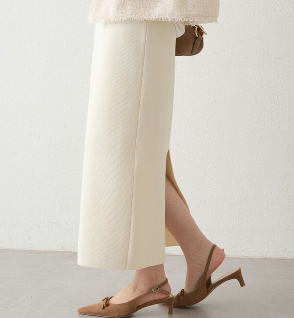  「スムースニットタイトスカート」|スカート|