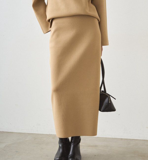  「スムースニットタイトスカート」|スカート|
