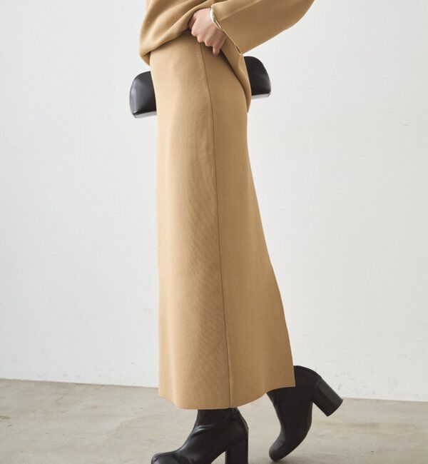  「スムースニットタイトスカート」|スカート|