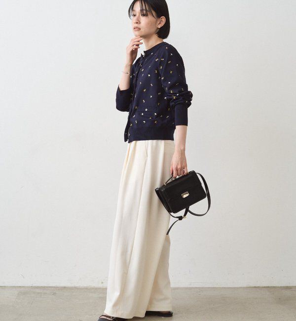  「コンパクトカーデ」|ニット・セーター|