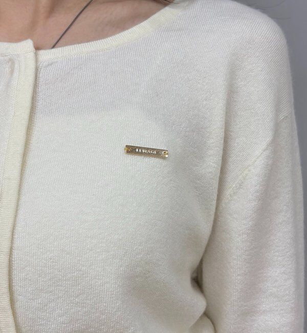  「カーディガン風アシメニット」|ニット・セーター|