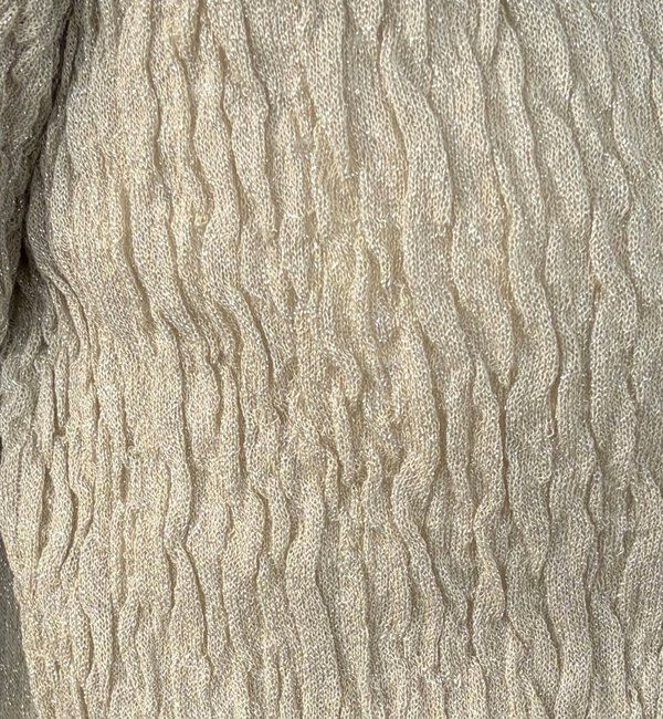  「変形シャーリングポロカーディガン」|カーディガン|