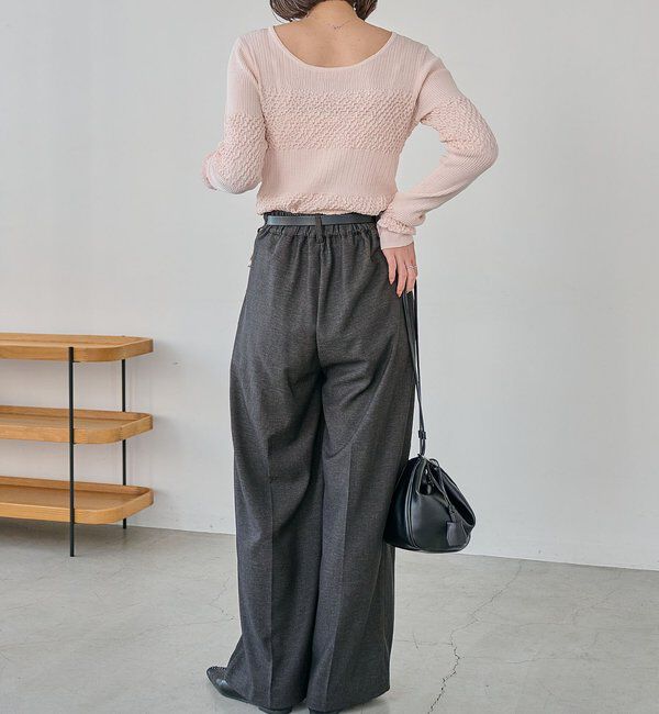  「シャーリングニット」|ニット・セーター|