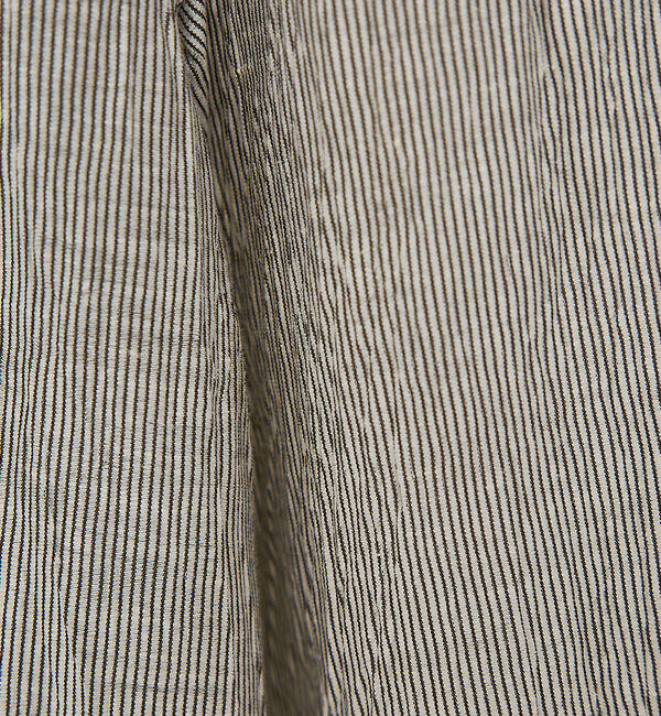 ABAHOUSE「【リネンワッシャー】ストライプ シャツ」|シャツ・ブラウス|