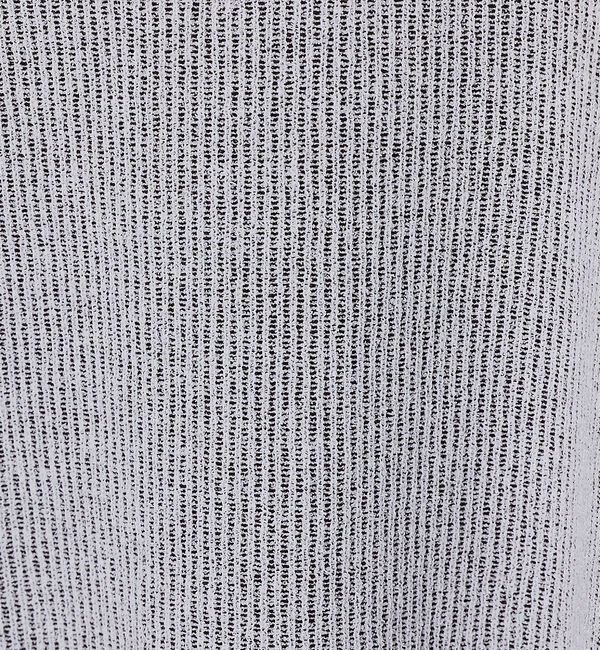 ABAHOUSE「【2024新色】針抜きプレーティング ニットTシャツ」|Tシャツ・カットソー|