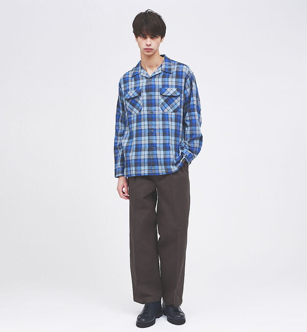 ABAHOUSE「【PENDLETON/ペンドルトン】Open Collar Shirt/ボードシ」|シャツ・ブラウス|