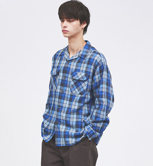 ABAHOUSE「【PENDLETON/ペンドルトン】Open Collar Shirt/ボードシ」|シャツ・ブラウス|