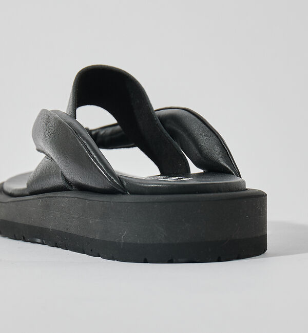 alfredoBANNISTER「【WRAP SHOES】ボリュームソール 雪駄 トングサンダル」|サンダル|