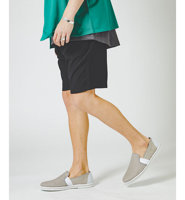 alfredoBANNISTER「【berevere別注】エラスティック サマースリッポン」|スニーカー|