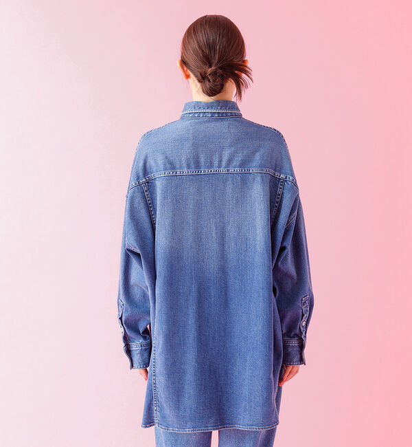 Rouge vif「【Healthy denim / ヘルシーデニム】Almond / デニムシャツ」|シャツ・ブラウス|