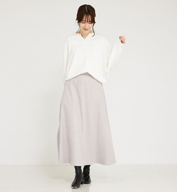 abahouse mavie「ライトダンボールドルマンプルオーバー」|スウェット・ジャージ|