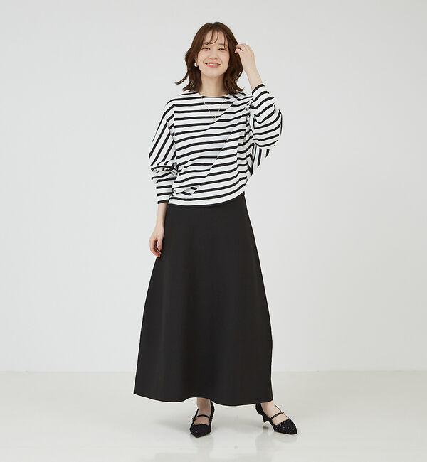 abahouse mavie「ライトダンボールドルマンプルオーバー」|スウェット・ジャージ|