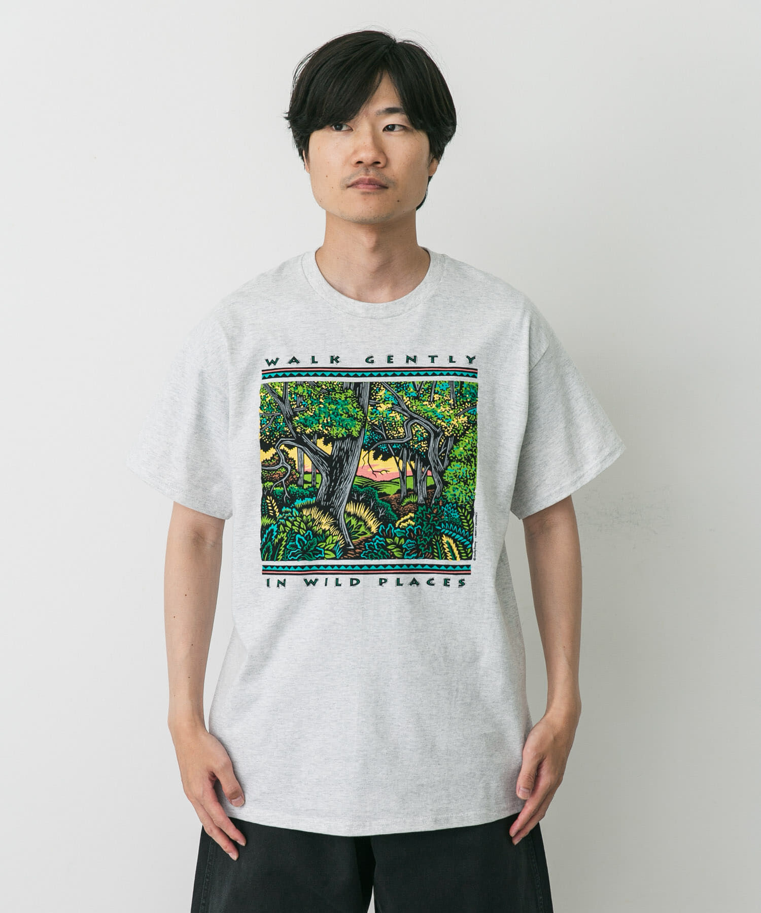 URBAN RESEARCH DOORS「LIBERTY GRAPHICS　Walk Gently」|Tシャツ・カットソー|