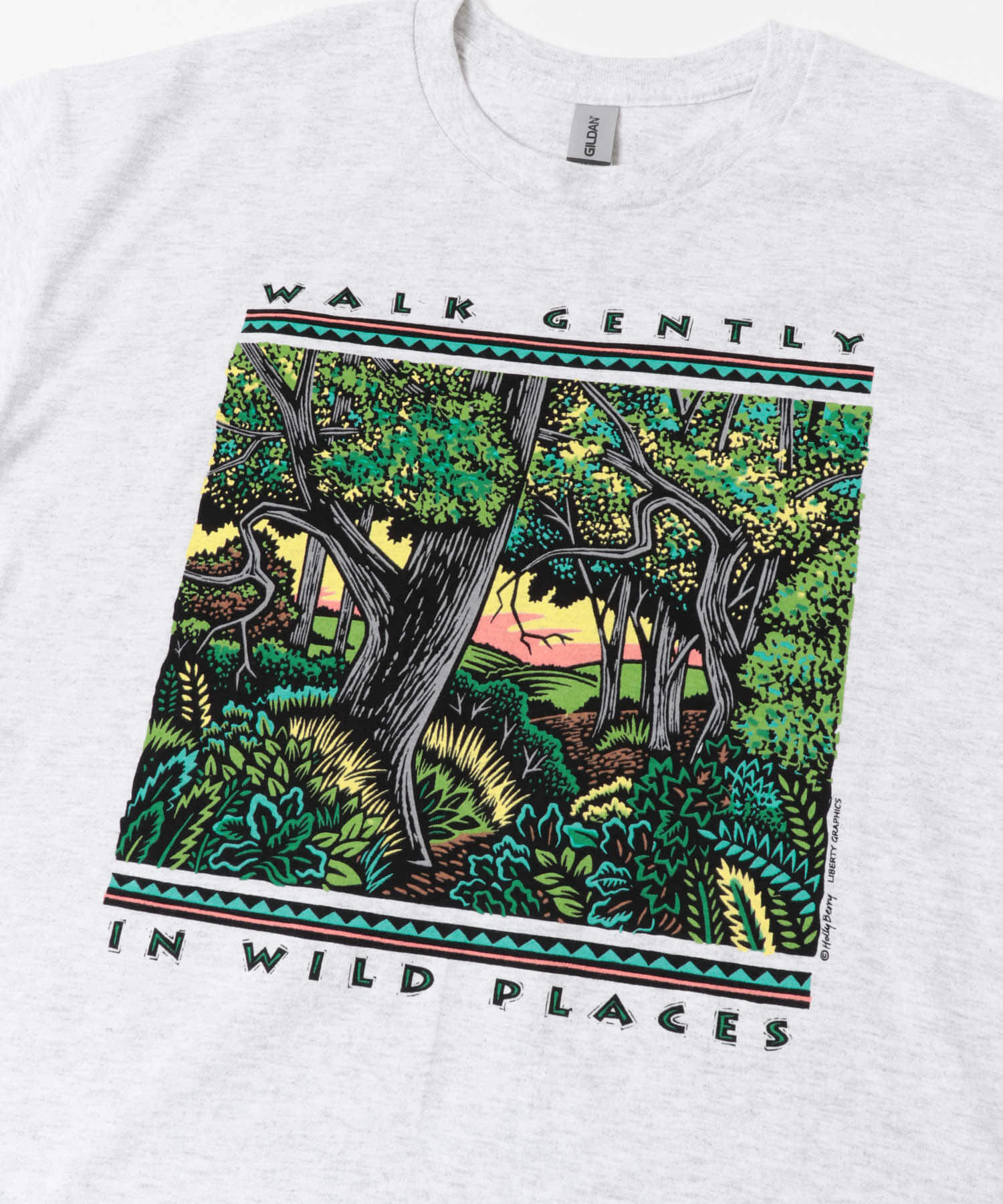 URBAN RESEARCH DOORS「LIBERTY GRAPHICS　Walk Gently」|Tシャツ・カットソー|