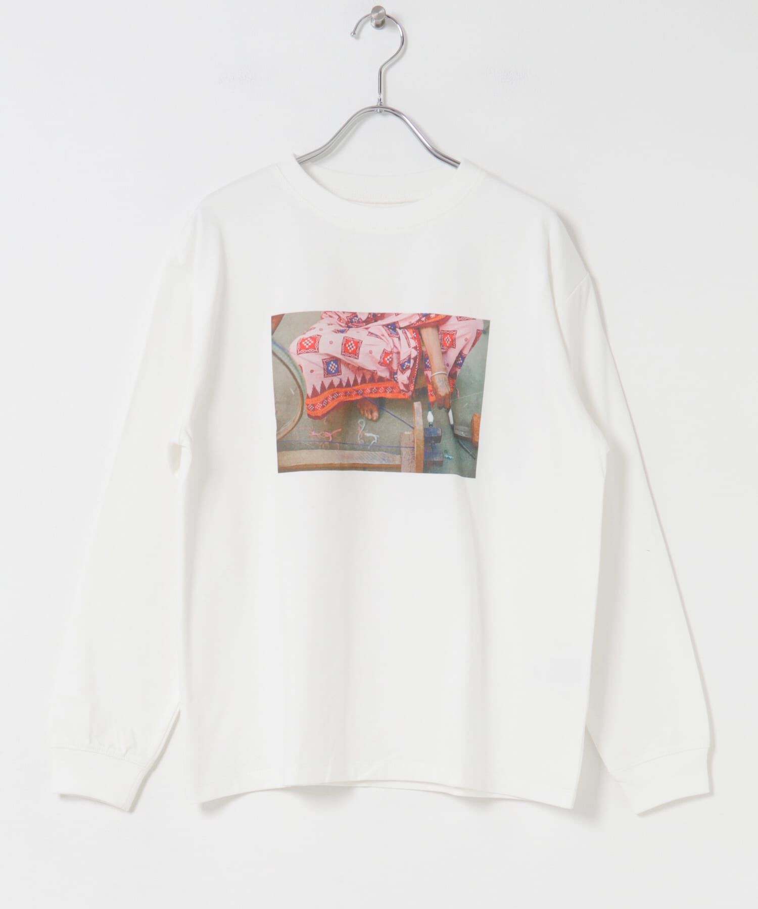 URBAN RESEARCH DOORS「Grow OrganicフォトプリントロングTシャツ」|Tシャツ・カットソー|