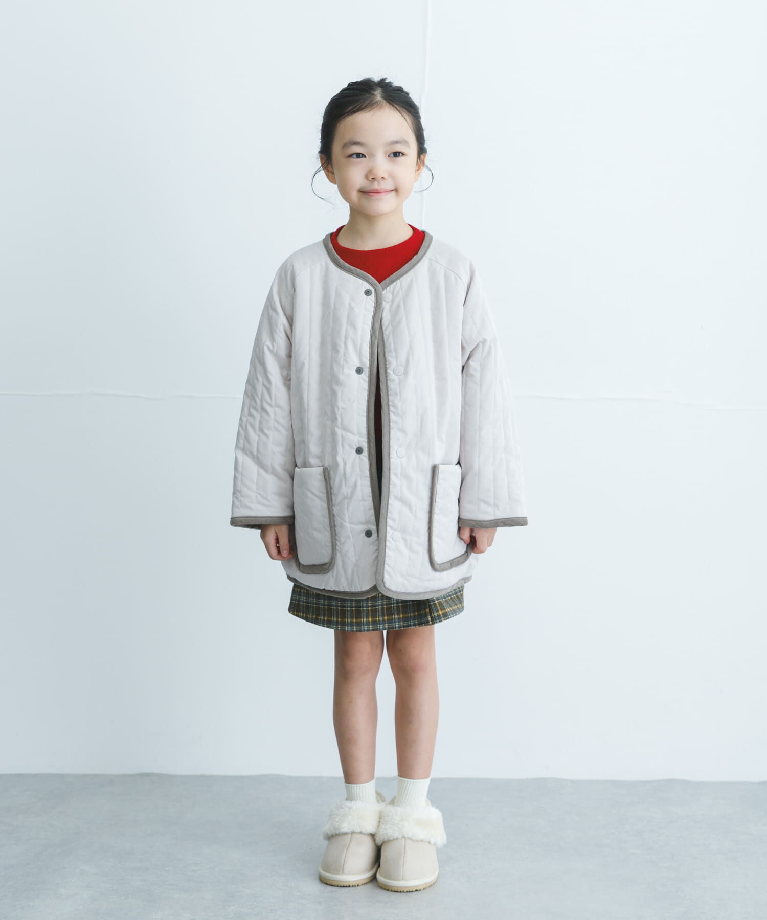 URBAN RESEARCH DOORS「リバーシブルフリースコート(KIDS)」|その他|