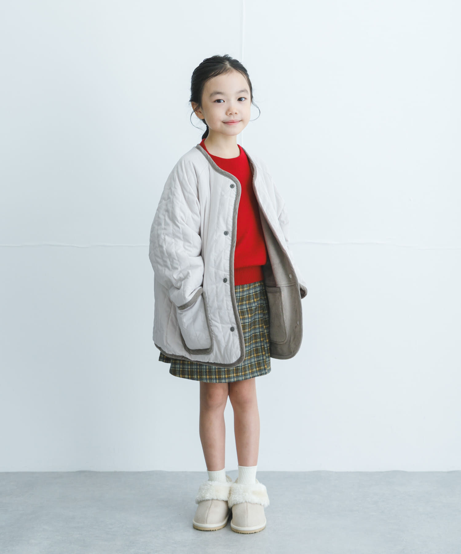 URBAN RESEARCH DOORS「リバーシブルフリースコート(KIDS)」|その他|