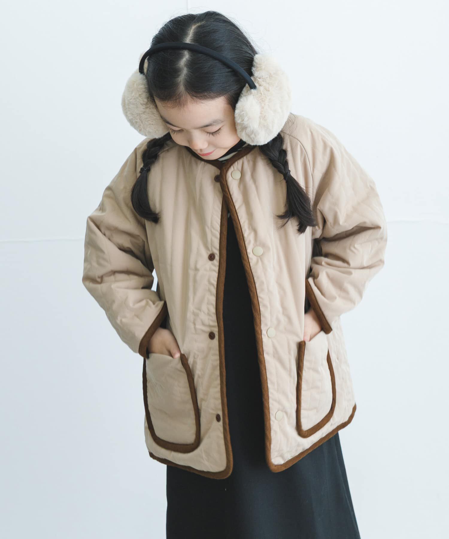 URBAN RESEARCH DOORS「リバーシブルフリースコート(KIDS)」|その他|