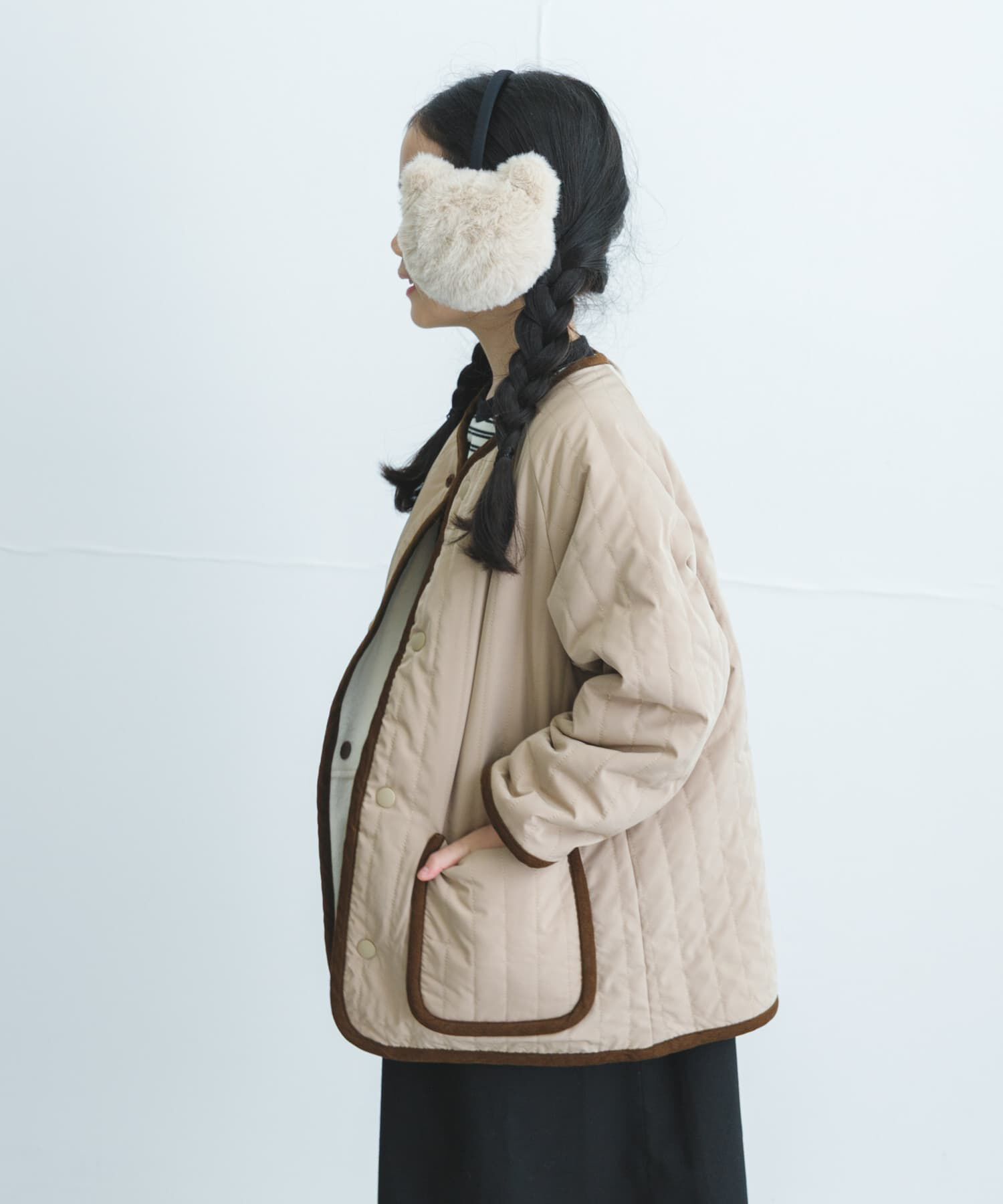 URBAN RESEARCH DOORS「リバーシブルフリースコート(KIDS)」|その他|