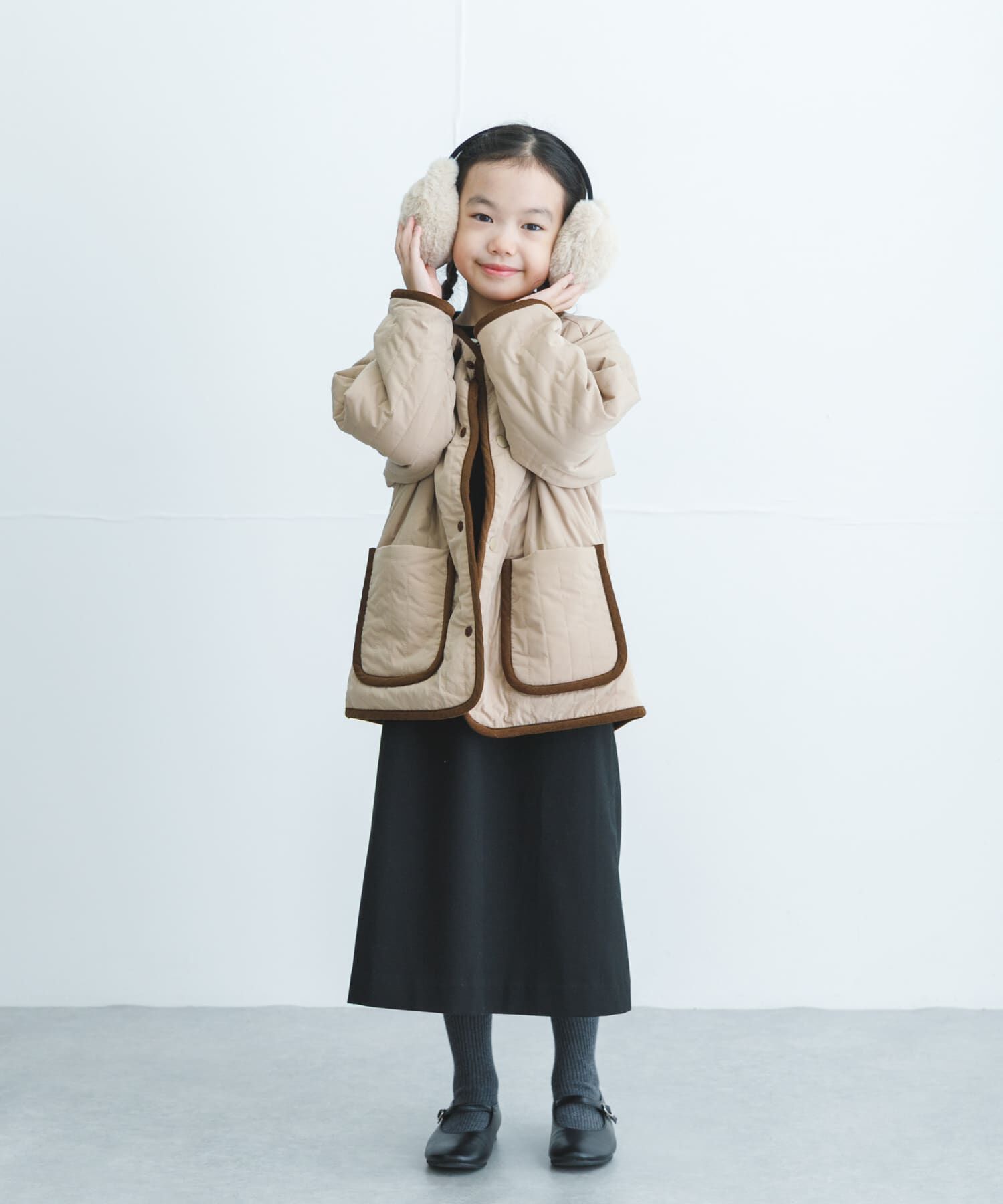 URBAN RESEARCH DOORS「リバーシブルフリースコート(KIDS)」|その他|