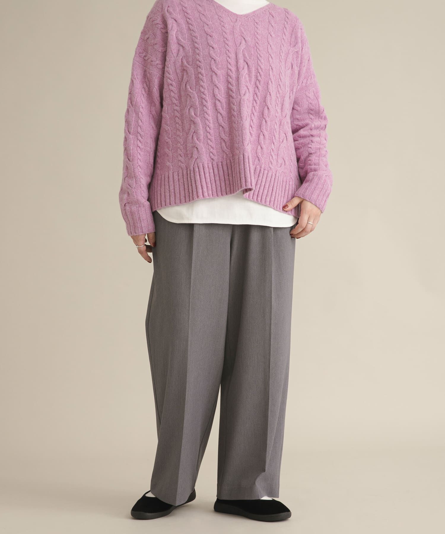 URBAN RESEARCH DOORS「『WEB/一部店舗限定』センタープレスイージーパンツ」|その他|