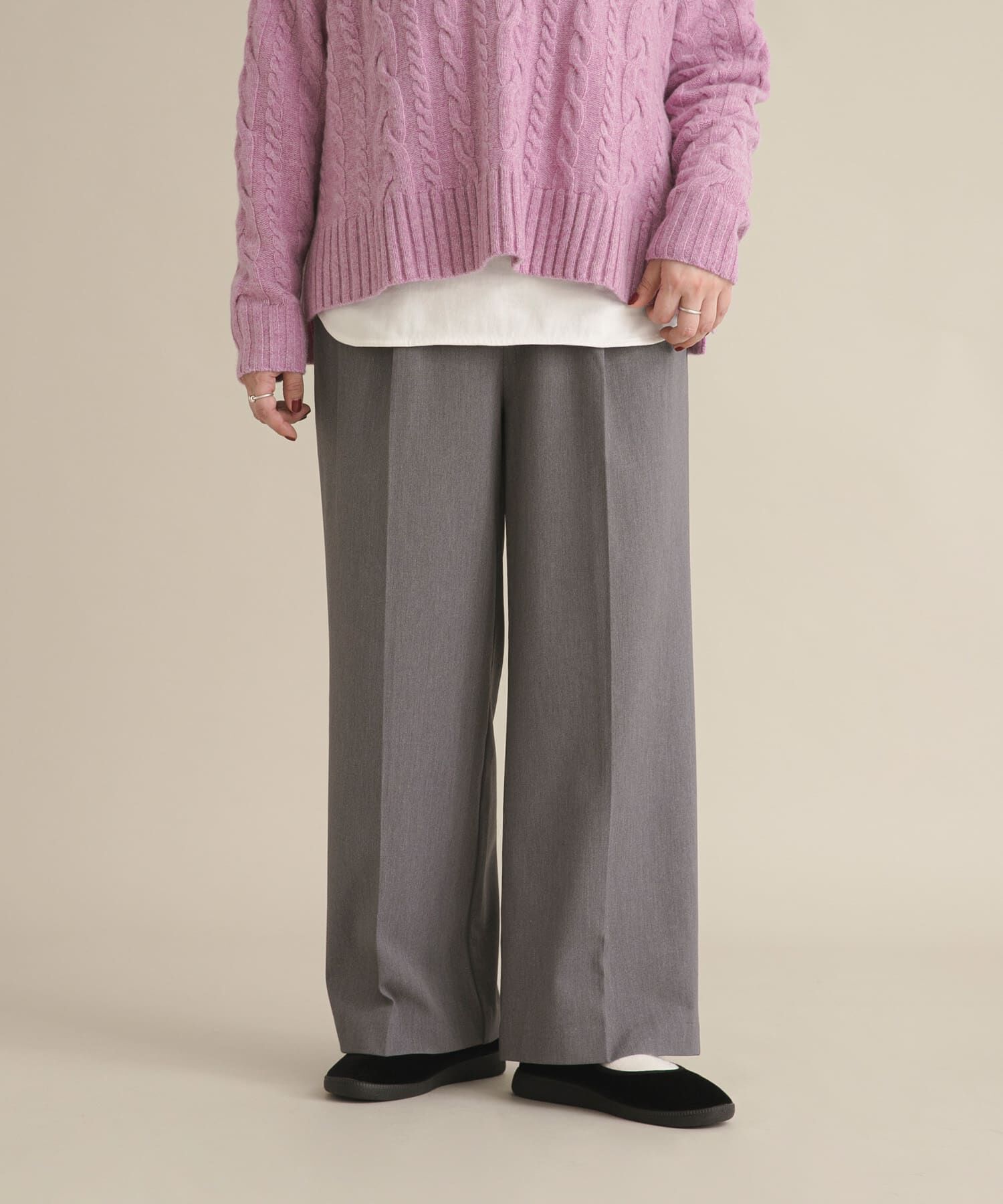 URBAN RESEARCH DOORS「『WEB/一部店舗限定』センタープレスイージーパンツ」|その他|