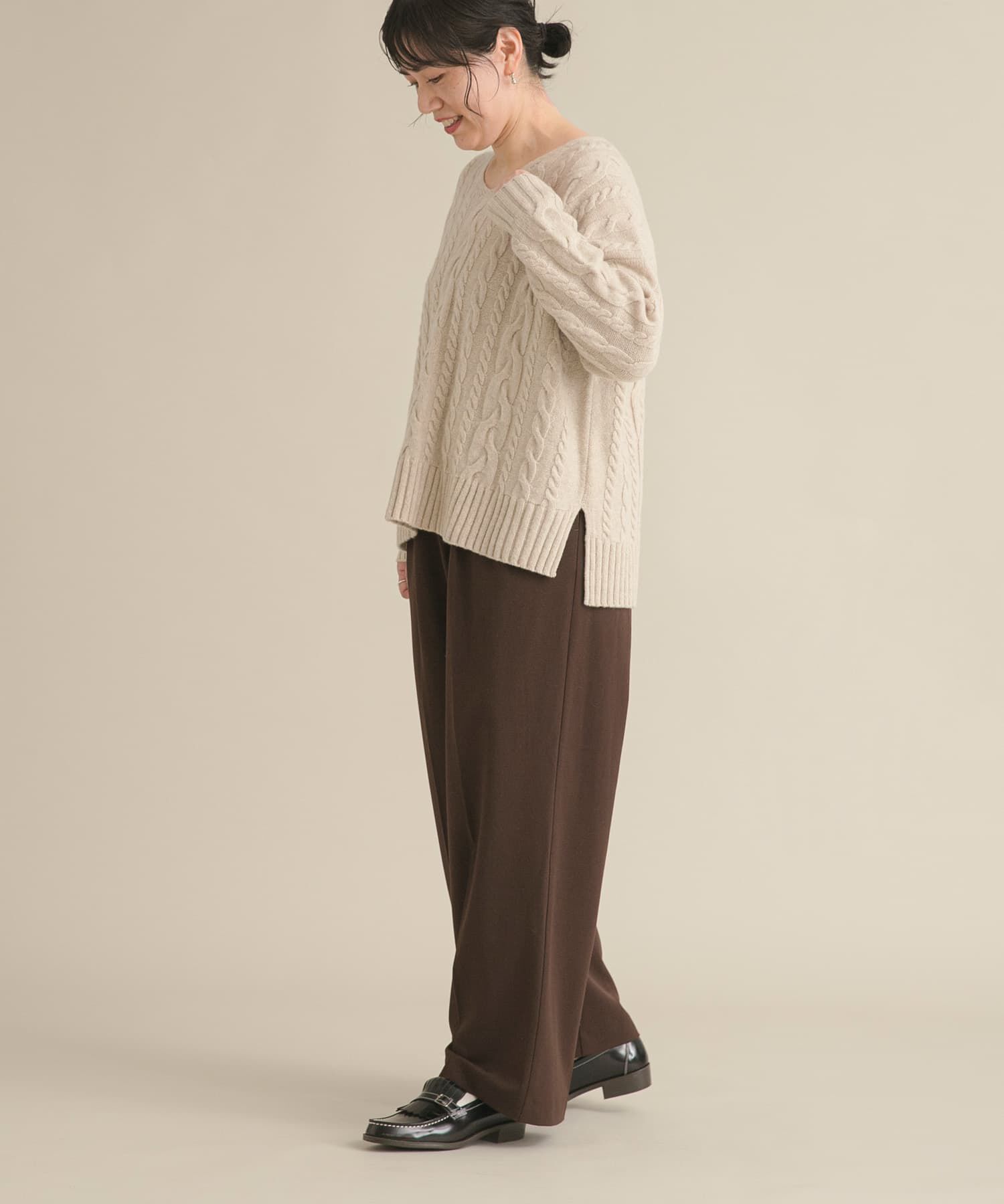 URBAN RESEARCH DOORS「『WEB/一部店舗限定』センタープレスイージーパンツ」|その他|