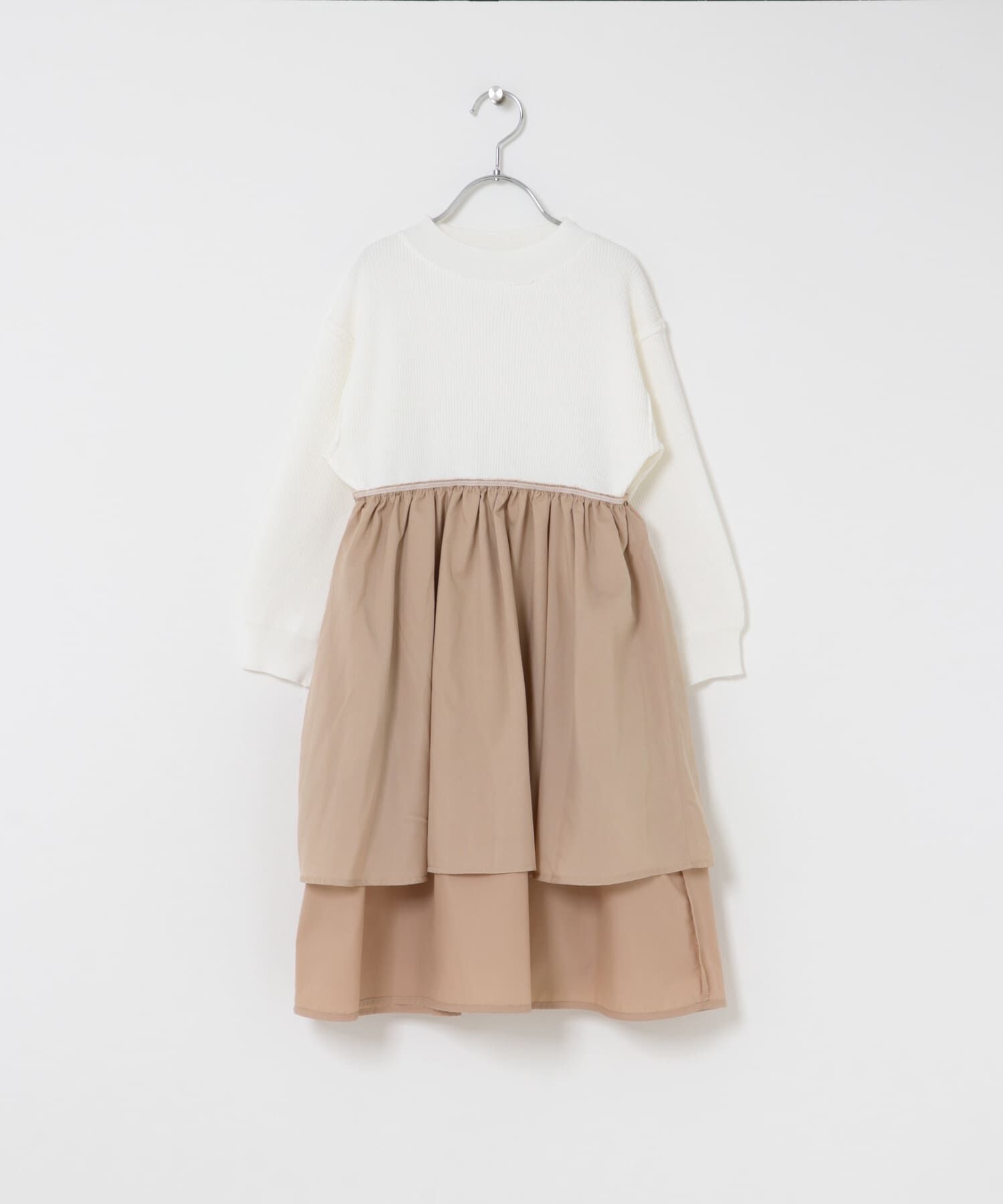 URBAN RESEARCH DOORS「『親子リンク』ニットドッキングワンピース(KIDS)」|ワンピース|