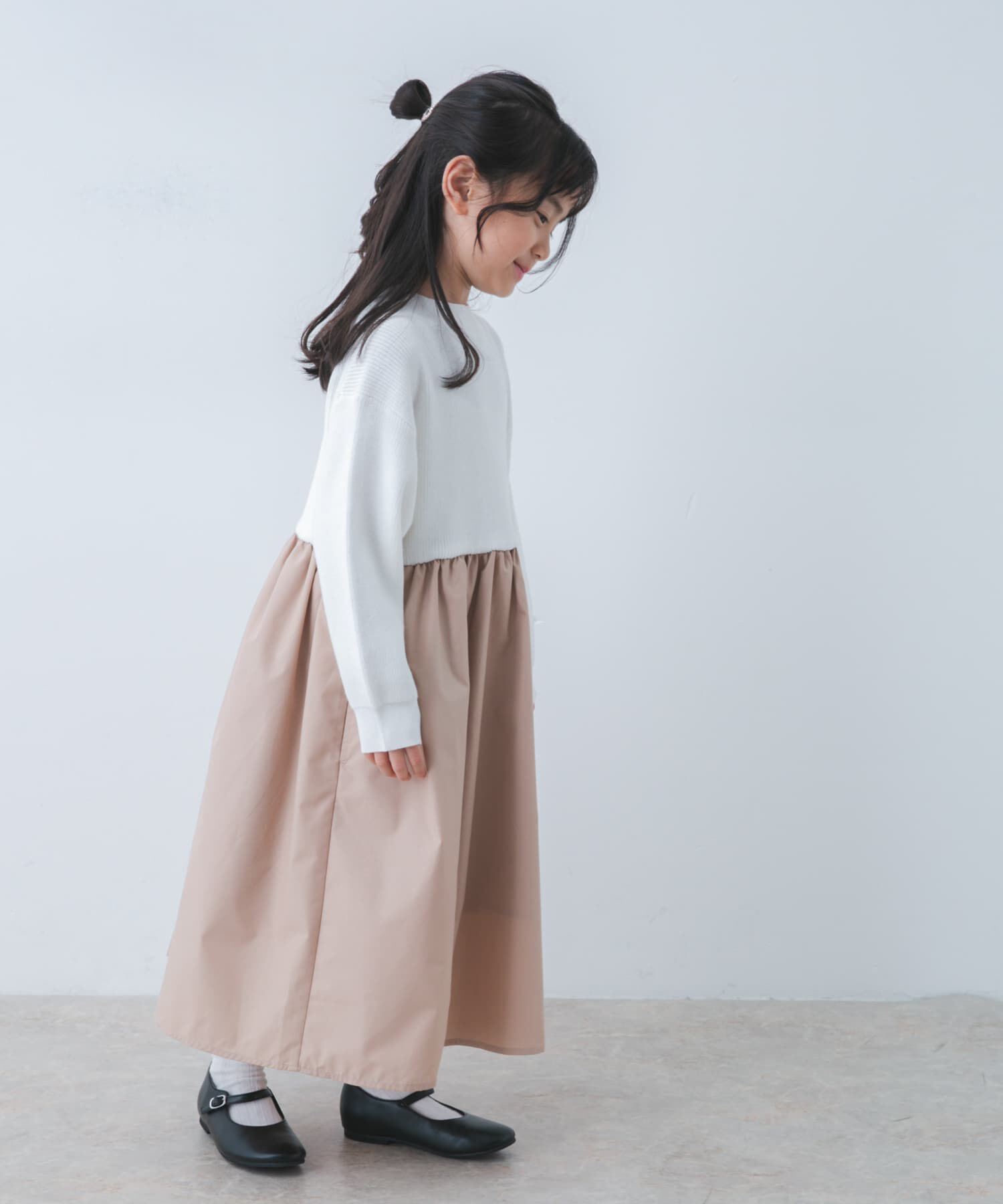 URBAN RESEARCH DOORS「『親子リンク』ニットドッキングワンピース(KIDS)」|ワンピース|