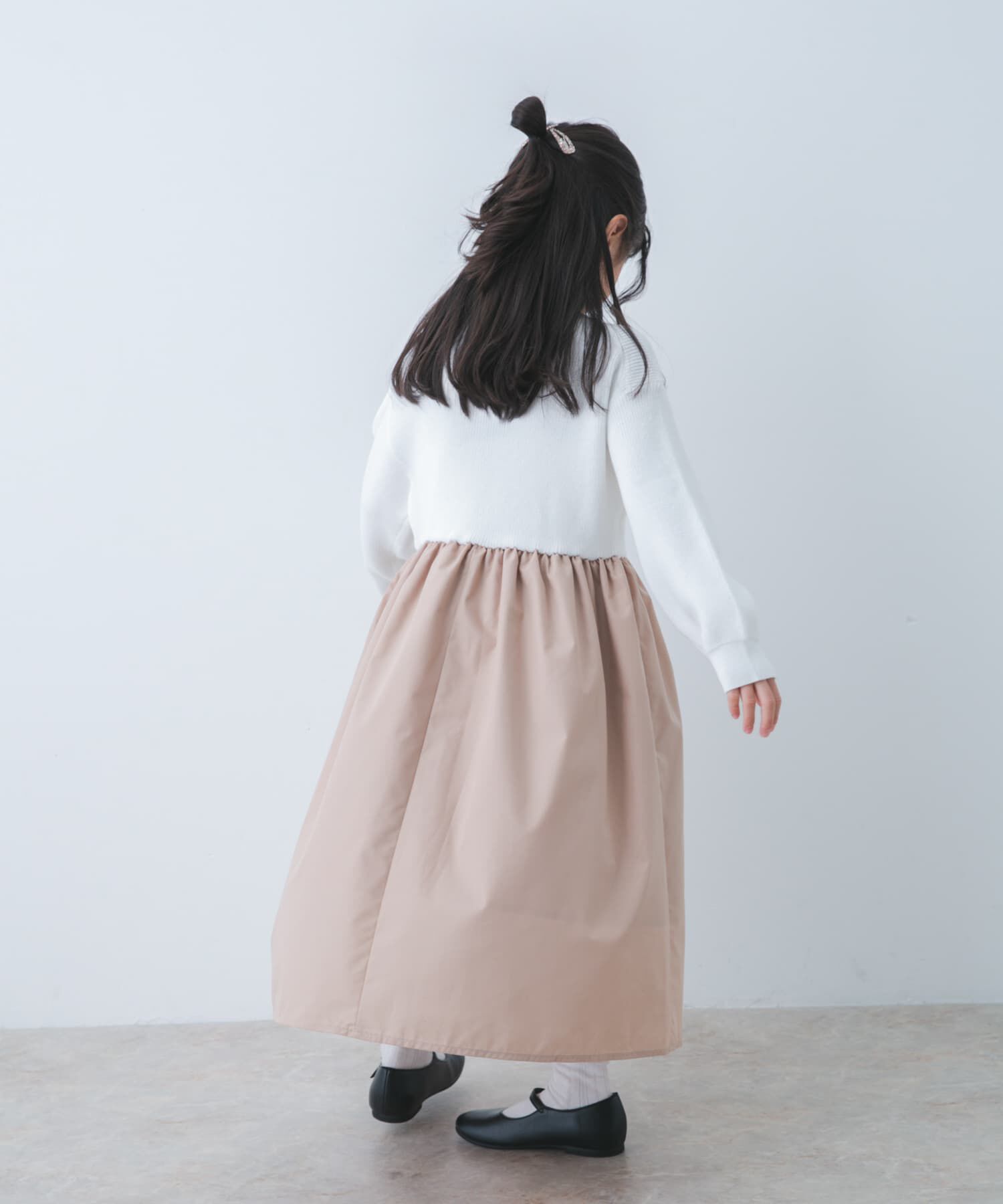 URBAN RESEARCH DOORS「『親子リンク』ニットドッキングワンピース(KIDS)」|ワンピース|