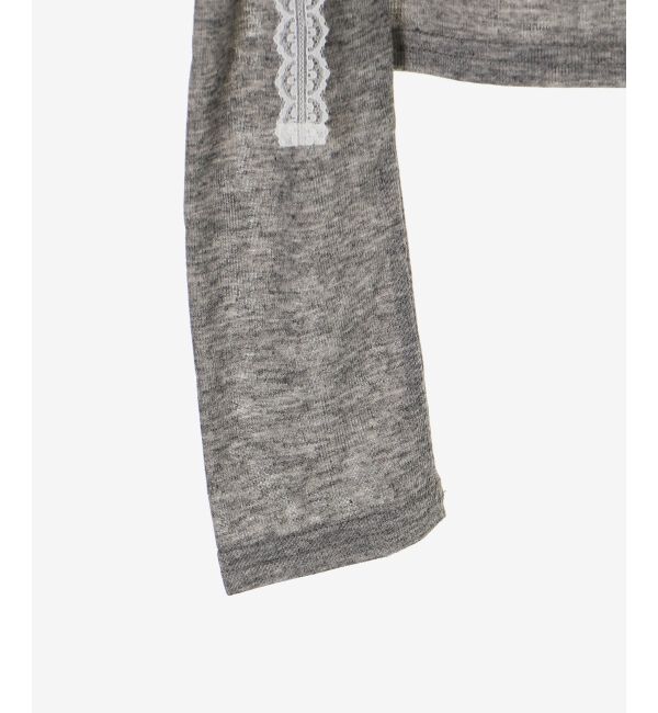  「レースリボン2wayオフショルトップス」|Tシャツ・カットソー|