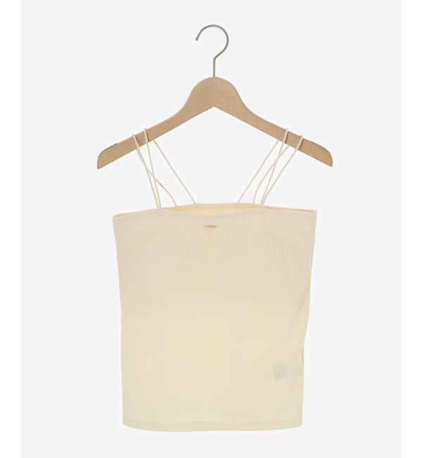  「カップ付きキャミソール」|キャミソール|