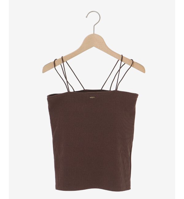  「カップ付きキャミソール」|キャミソール|