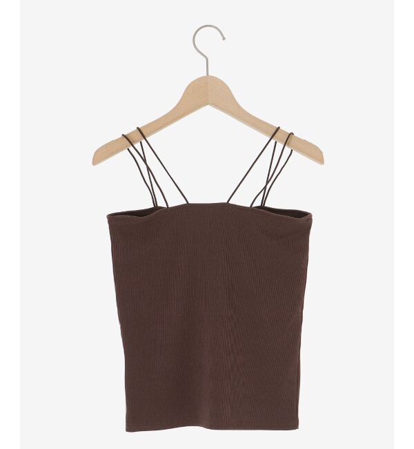  「カップ付きキャミソール」|キャミソール|