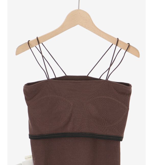  「カップ付きキャミソール」|キャミソール|