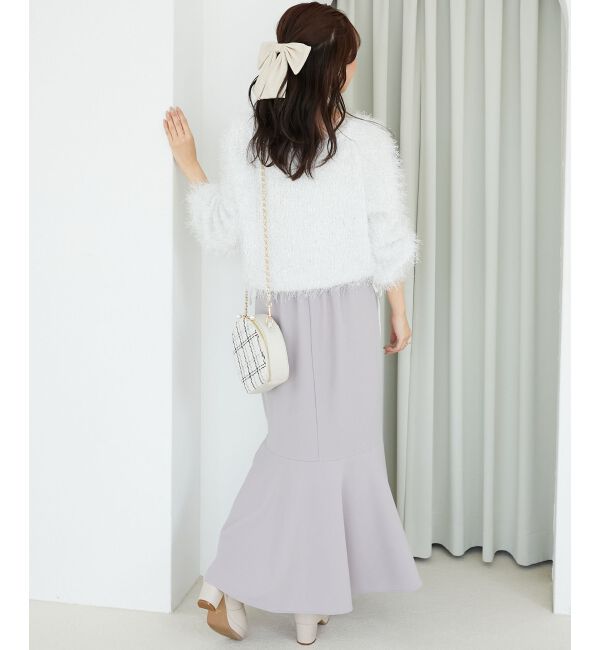  「ふわふわシャイニールーズニット」|ニット・セーター|