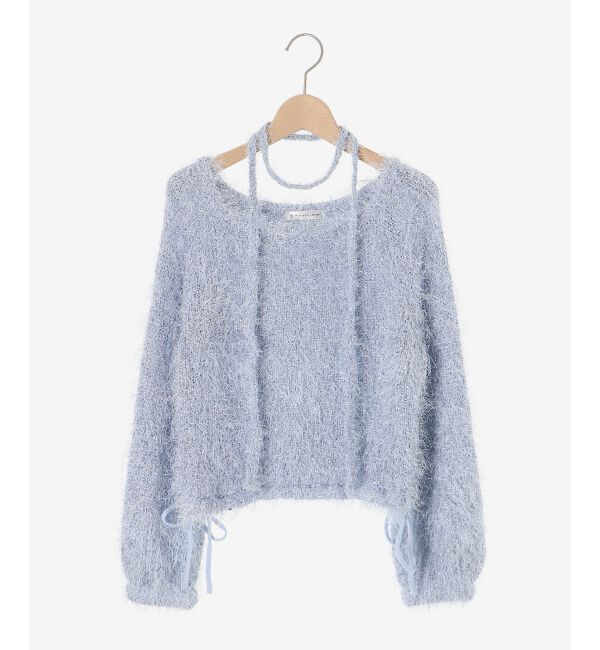  「ふわふわシャイニールーズニット」|ニット・セーター|